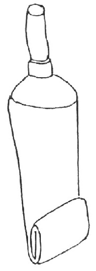 Ointment tube (aluminium)